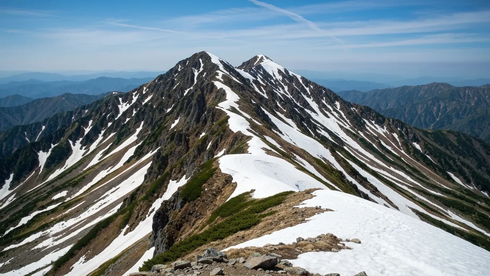 春山・残雪期登山の装備——アイゼン・ピッケル・夏装備の組み合わせ方