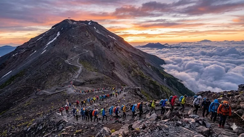 富士山の山開き2026——いつから登れる？ルート別の開通時期と新ルール